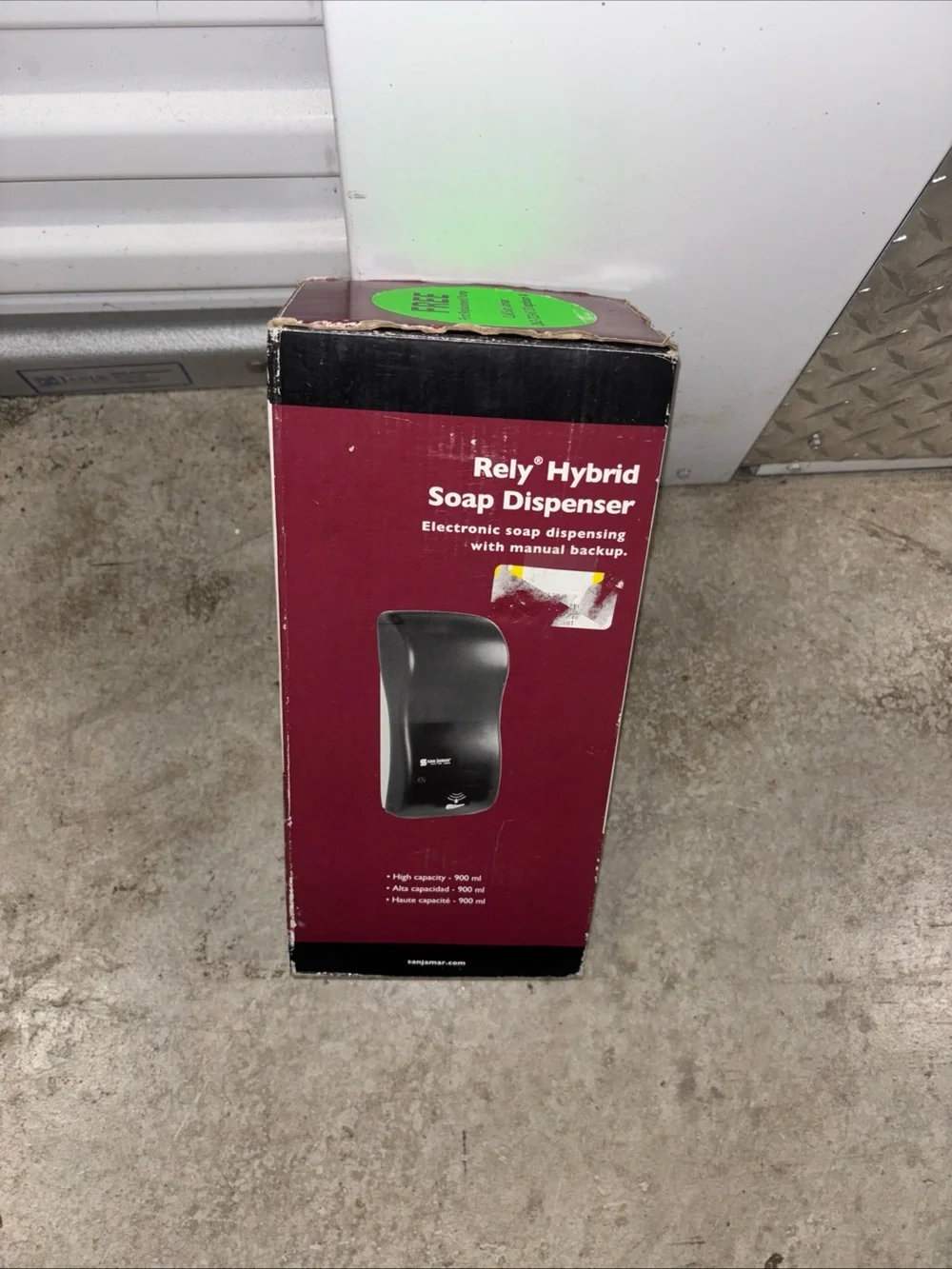 Rely Hybrid Soap Dispenser - Black